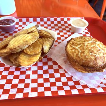 The Mouth - Pocket burger and fries - Burgers Near Me - Burbank, California The Mouth - Pocket burger and fries - Burgers Near Me - Burbank, California