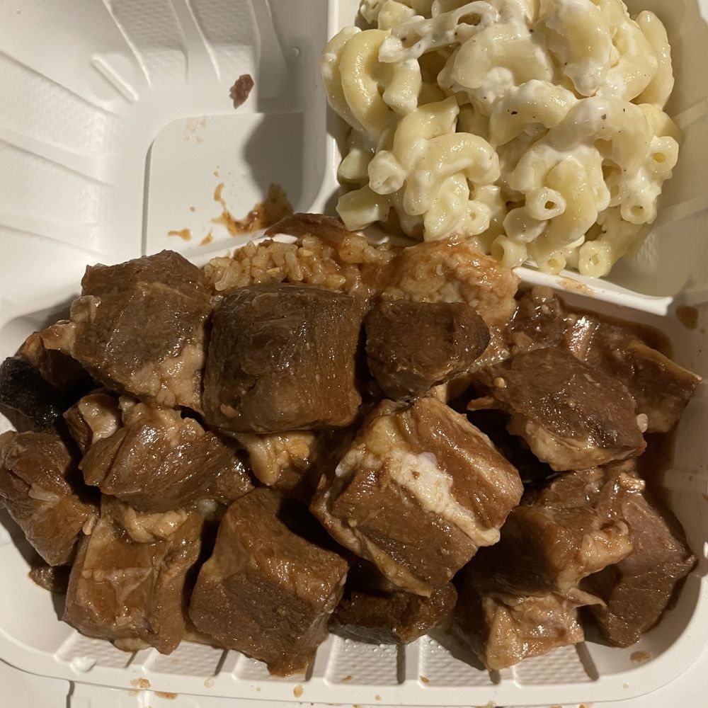Scoopers Kitchen - Mini Spareribs (minus brownie) - American Near Me - Waipahu, Hawaii Scoopers Kitchen - Mini Spareribs (minus brownie) - American Near Me - Waipahu, Hawaii