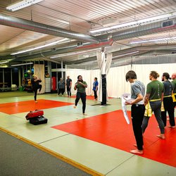 Red Tiger Martial Arts - first class of 2025. Self-defense skills, kickboxing skills adult martial arts class