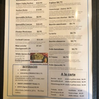 Rojas Authentic Mexican - Menu as of 6/23/22 - Mexican Near Me - Wagoner, Oklahoma Rojas Authentic Mexican - Menu as of 6/23/22 - Mexican Near Me - Wagoner, Oklahoma