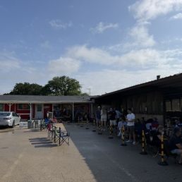 The line at 9am The line at 9am