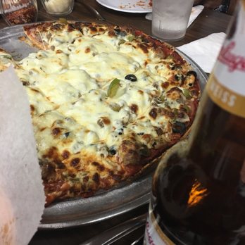 Clancy's Pizza - Audrey's Supreme- overcooked crust. - Pizza Near Me - Jordan, Minnesota