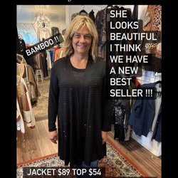 Southern Charm Ladies Boutique - We have sold out twice ! The photo does not capture the beautiful bling !! Perfect for holidays, cruise . Bamboo and Lycra ... luxurious!