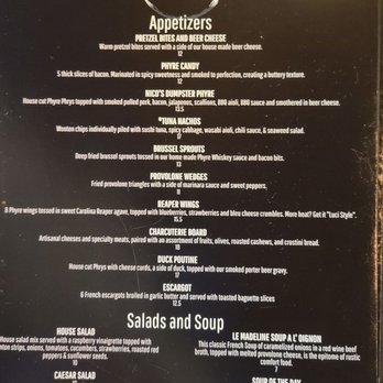 Phyre Brewery & Tavern - Appetizers Menu - 8/6/22 - Speakeasies Near Me - St. Cloud, Florida Phyre Brewery & Tavern - Appetizers Menu - 8/6/22 - Speakeasies Near Me - St. Cloud, Florida