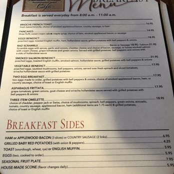 Pottery World Cafe - Breakfast menu 8/2023 - Italian Near Me - Rocklin, California