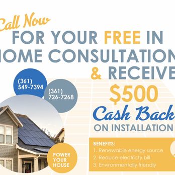 Smart Solar - $500 cash back. Save money and reduce your carbon footprint. Be smart, ask us how it works.
#GoSolar - Solar Installation Near Me Smart Solar - $500 cash back. Save money and reduce your carbon footprint. Be smart, ask us how it works.
#GoSolar - Solar Installation Near Me