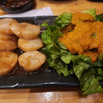 Izakaya Raku - Hotate scallops - Japanese Near Me - Grover Beach, California Izakaya Raku - Hotate scallops - Japanese Near Me - Grover Beach, California