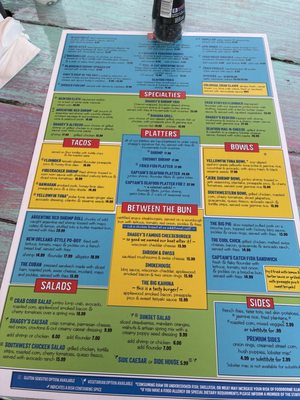 Menu photo 1 Shaggy's Gulfport Beach Gulfport, MS