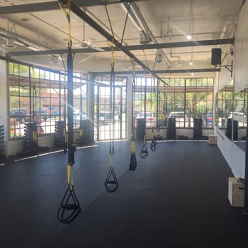 Let's Sweat - Trx and weights area - Gyms Near Me - Tucson, Arizona
