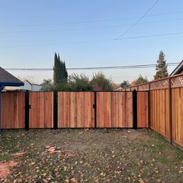 Front view of my new gate! Ordered the frame and put boards on myself to match the other fence ai built. Front view of my new gate! Ordered the frame and put boards on myself to match the other fence ai built.