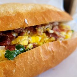Thanh Huong - Chinese Sausage Egg Bahn Mi