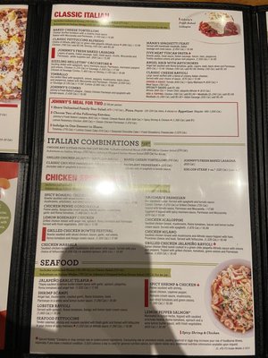 Menu photo 3 Johnny Carino's Joplin, MO