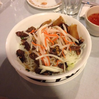 Pho Saigon Restaurant - #91: pork with egg roll and vermicelli noodles - Vietnamese Near Me - Indianapolis, Indiana Pho Saigon Restaurant - #91: pork with egg roll and vermicelli noodles - Vietnamese Near Me - Indianapolis, Indiana