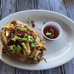 Kowaliga Restaurant - Stuffed sweet potato.