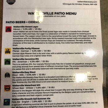 Walkerville Brewery - Breweries Near Me - Windsor, Ontario