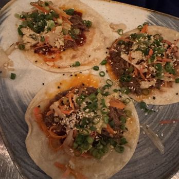 Whispering Vine Wine Co - Korean Braised Short Rib Tacos - Wine Bars Near Me - Reno, Nevada