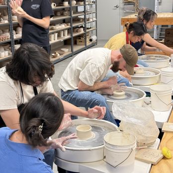 Makers & Clay - Our beginning wheel classes can be repeated as you keep building skills. - Art Classes Near Me - Monrovia, California