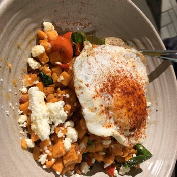 Crack'd Kitchen & Coffee - A closer look at the Chorizo bowl - Breakfast & Brunch Near Me - Andover, Massachusetts Crack'd Kitchen & Coffee - A closer look at the Chorizo bowl - Breakfast & Brunch Near Me - Andover, Massachusetts
