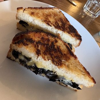Good Bones - Grilled cheese added mushrooms and caramelized onions - Comfort Food Near Me - Caspar, California