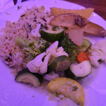Boston Fish Market - Each dinner includes a side of potatoes, roasted vegetables, and wild rice - Seafood Markets Near Me - Wheeling, Illinois