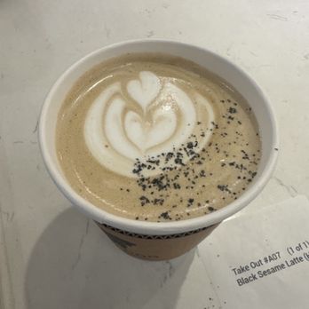 Underdog Coffee & Bread - Black Sesame Latte - Coffee & Tea Near Me - Falls Church, Virginia