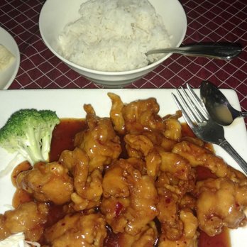 Panda House - General Tso's chicken plate. - Chinese Near Me - Alabaster, Alabama