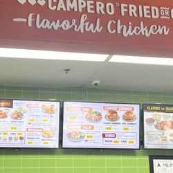 Pollo Campero - Menu