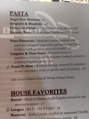 Menu photo 1 Guarino's Restaurant Cleveland, OH Menu photo 1 Guarino's Restaurant Cleveland, OH
