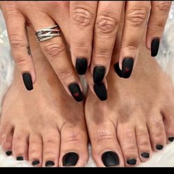 Becky Nails and Spa - Pedicure and Manicure, matte top