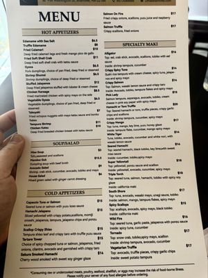 Menu photo 2 Umai Braintree, MA