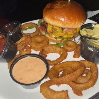 Silverspot Cinema - Cheeseburger and onion rings - Cinema Near Me - Orange, Ohio Silverspot Cinema - Cheeseburger and onion rings - Cinema Near Me - Orange, Ohio