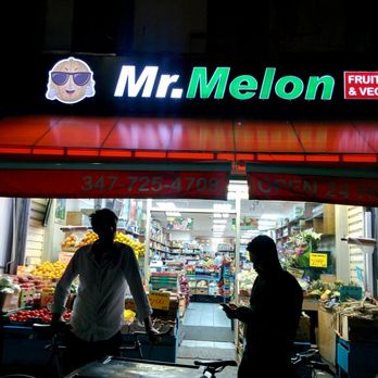 Mr Melon - a man and a woman standing in front of a store - Grocery Near Me - New York, New York Mr Melon - a man and a woman standing in front of a store - Grocery Near Me - New York, New York