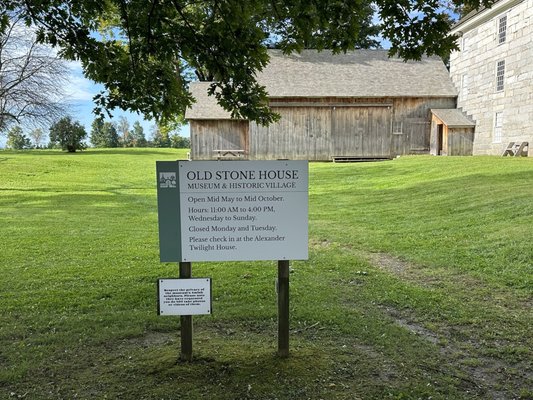 Old Stone House Museum & Historic Village by null