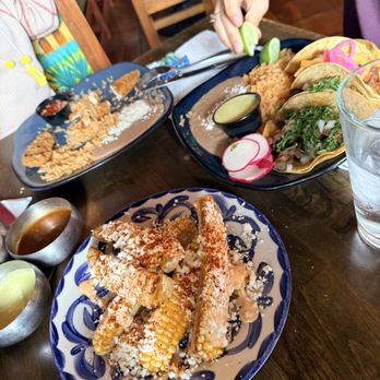 Aldana Mexican Bar & Grill - Taco Fiesta Platter, Mexican Street Corn, - Mexican Near Me - Troy, Michigan