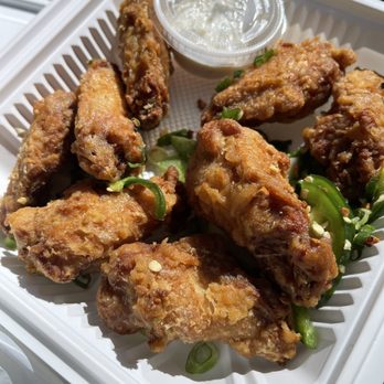 All Star Cafe - Garlic Jalapeño Chicken Wings - Donuts Near Me - San Francisco, California All Star Cafe - Garlic Jalapeño Chicken Wings - Donuts Near Me - San Francisco, California