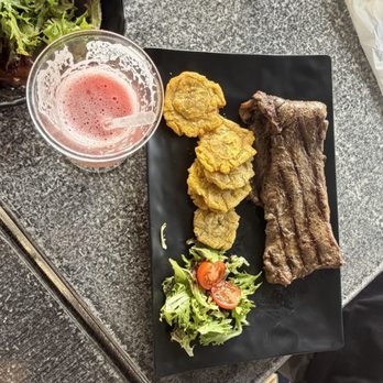 Costa Mia - Skirt steak with plantains - Seafood Near Me - Fajardo, Puerto Rico Costa Mia - Skirt steak with plantains - Seafood Near Me - Fajardo, Puerto Rico