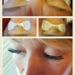 Lashed By Jen - Before and after.