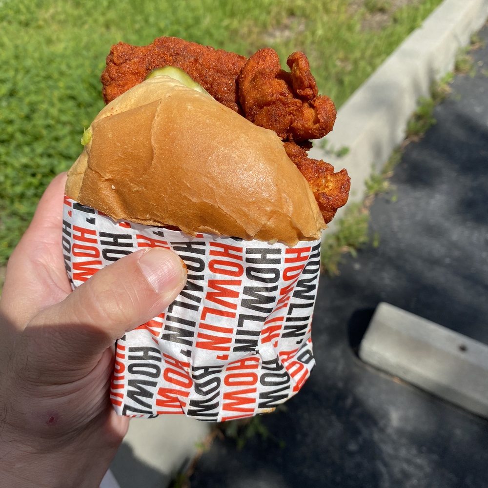 Howlin' Ray's - Chicken sando(hot). - Southern Near Me - Pasadena, California