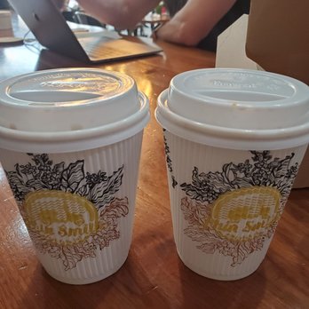 Phin Smith - Pour over drip coffee with steamed almond milk - Coffee & Tea Near Me - Garden Grove, California Phin Smith - Pour over drip coffee with steamed almond milk - Coffee & Tea Near Me - Garden Grove, California