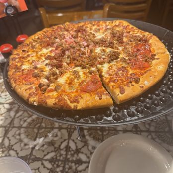 Spanky's - Meat Lover's Pizza - Pizza Near Me - Houston, Texas Spanky's - Meat Lover's Pizza - Pizza Near Me - Houston, Texas