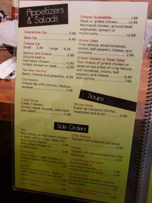 Menu photo 5 Taco Tequila's Terre Haute, IN