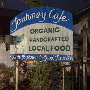 Journey Cafe Big Island - Signage - Vegan Near Me - Kailua-kona, Hawaii