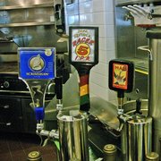 Photo of Super Duper Burgers - San Francisco, CA, United States. Super Duper Burger taps.