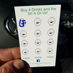 Cactus Coffee - Phenomenal punch card.