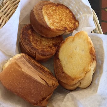The Cuban Cafe Restaurant - Warm garlic bread. - Cafes Near Me - Boca Raton, Florida