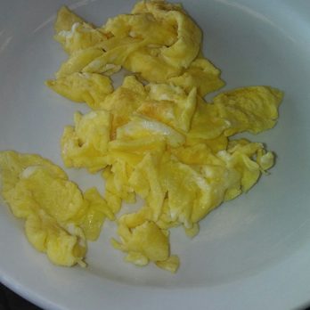 Omelette Cafe - Scrambled eggs for my little one. - Breakfast & Brunch Near Me - Pooler, Georgia