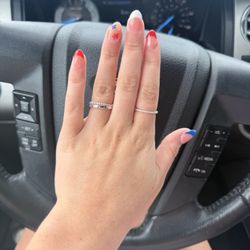 Fourth of July acrylics
