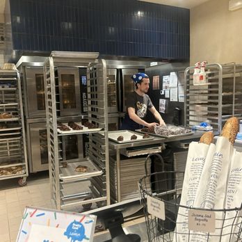 Levain Bakery - Kitchen see through - Bakeries Near Me - Chicago, Illinois Levain Bakery - Kitchen see through - Bakeries Near Me - Chicago, Illinois