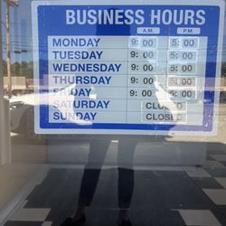 Primo Custom Tailoring - Business Hours