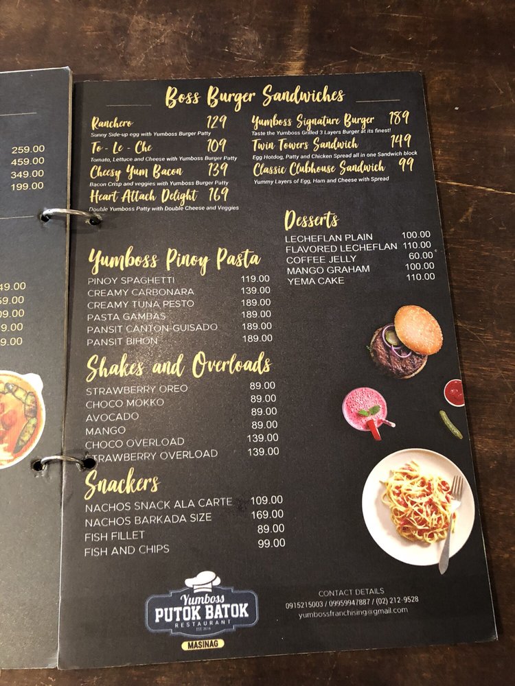 YUMBOSS PUTOK BATOK RESTAURANT - Updated July 2025 - 0146 Sumulong Hwy ...